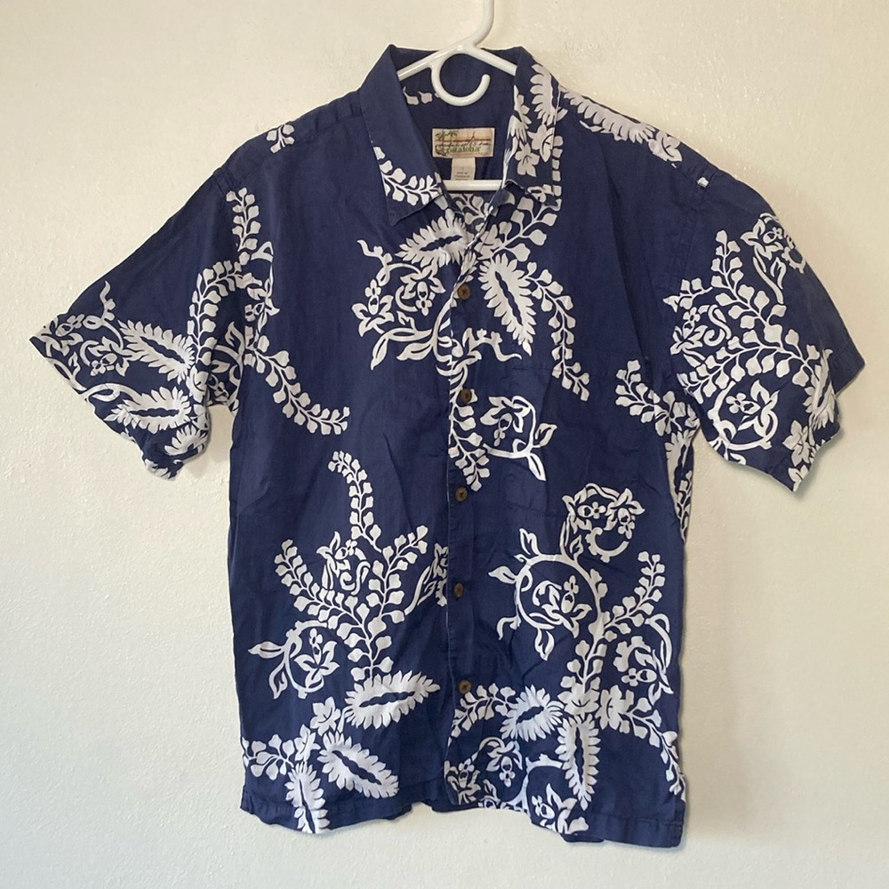 PATAGONIA Pataloha Vintage Rare Short Sleeve Hawaiian Button Down